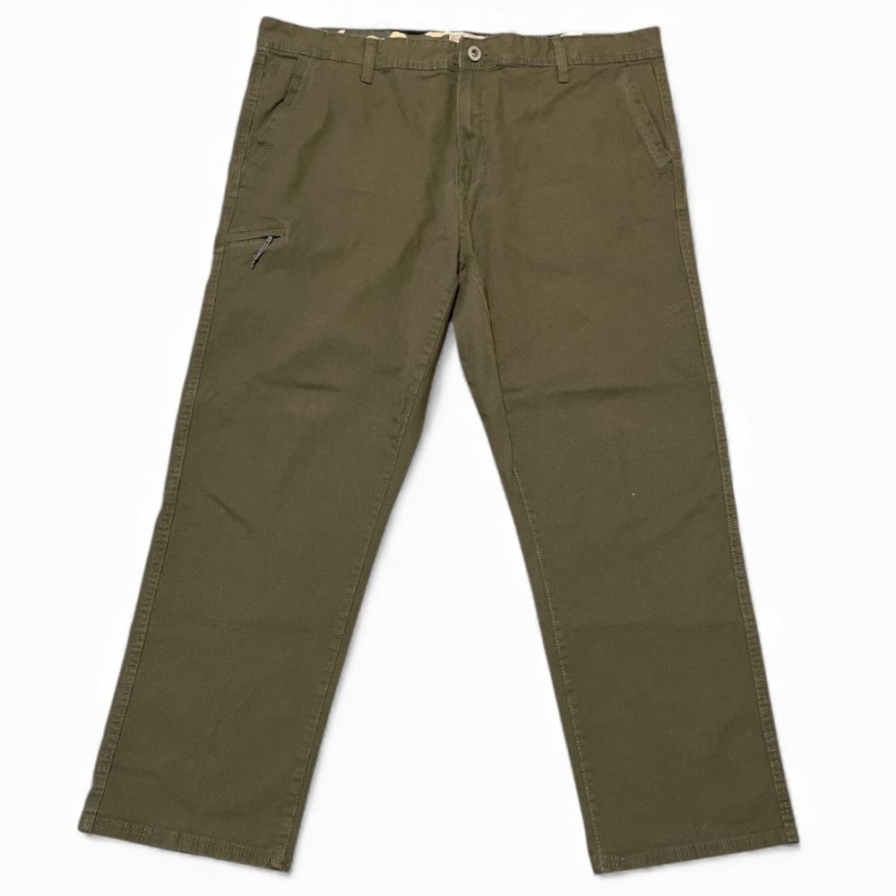 Men's Weatherproof Vintage Flex Utility Pants with Camo Waistband 40x30